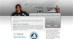 Desktop Screenshot of anthonyrobles.com